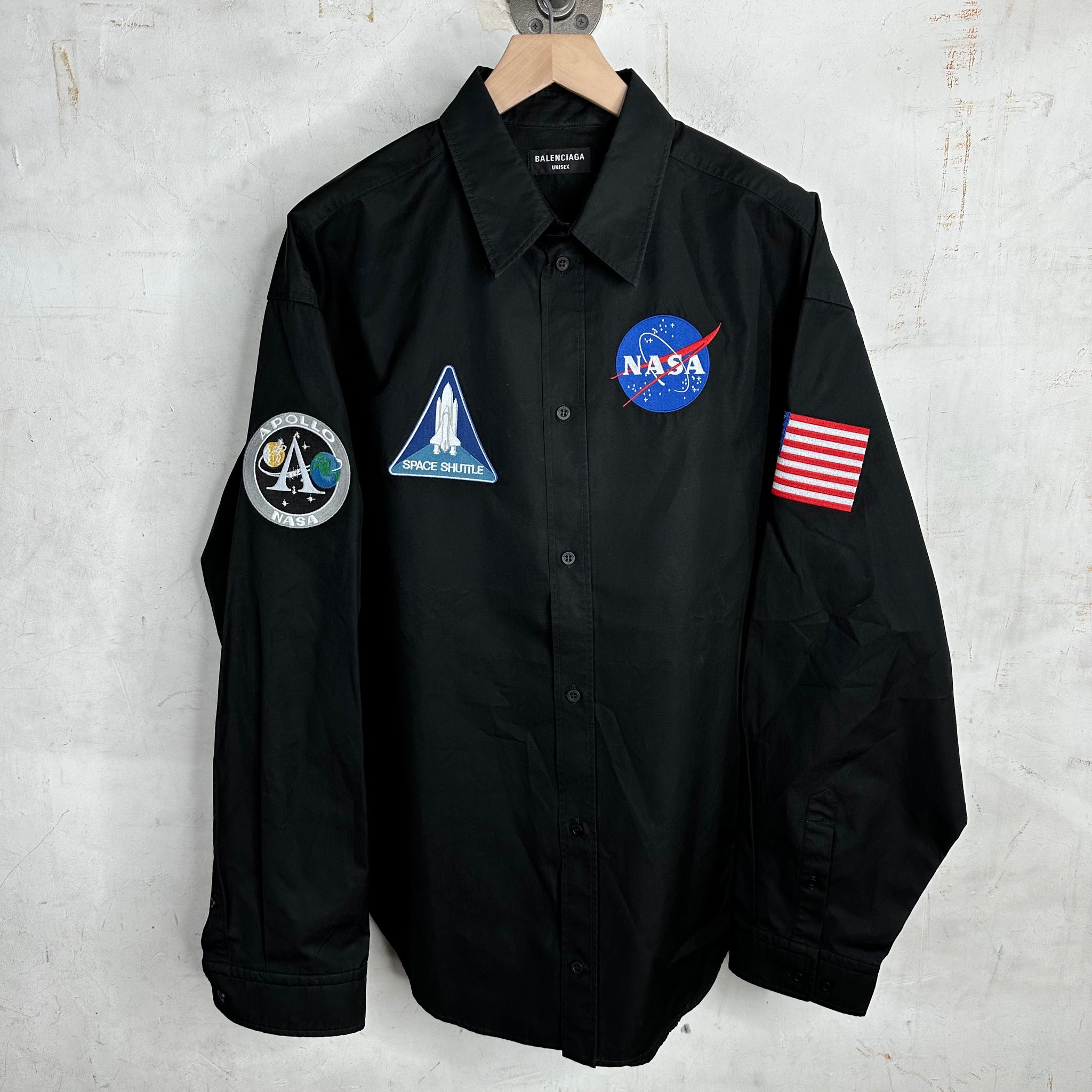 Balenciaga x NASA Button Up