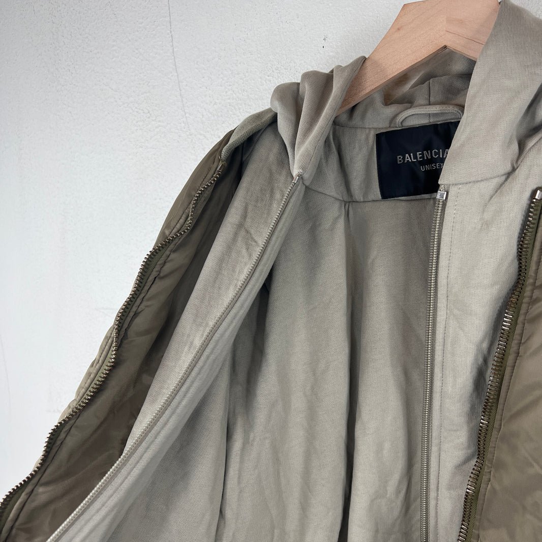Balenciaga Double Layer Bomber Jacket