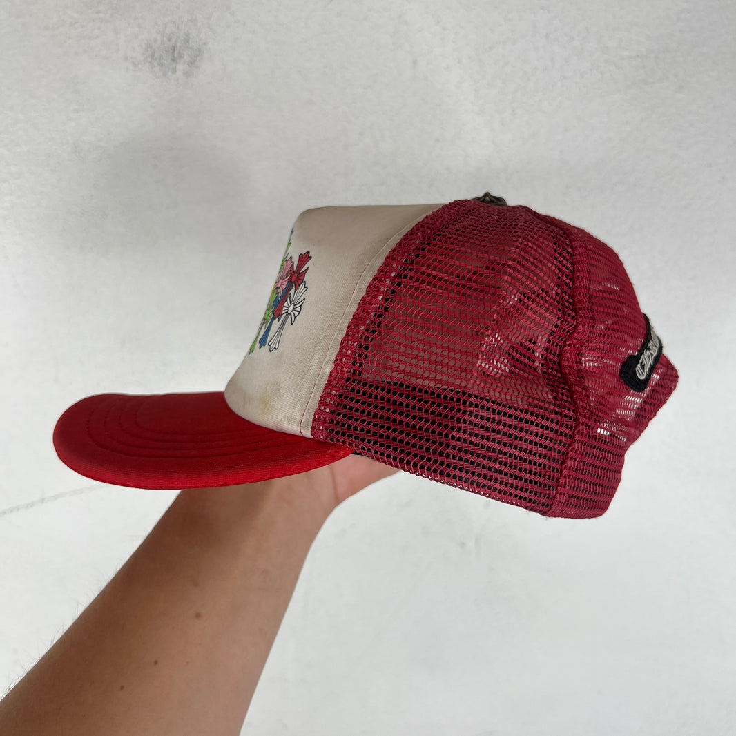Chrome Hearts Smoked Multicolor Cross Snapback