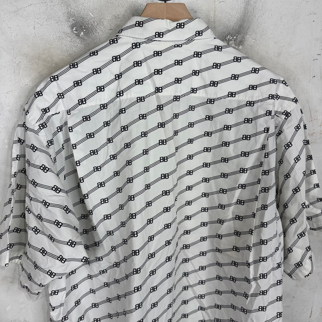 Balenciaga BB Striped SS Shirt