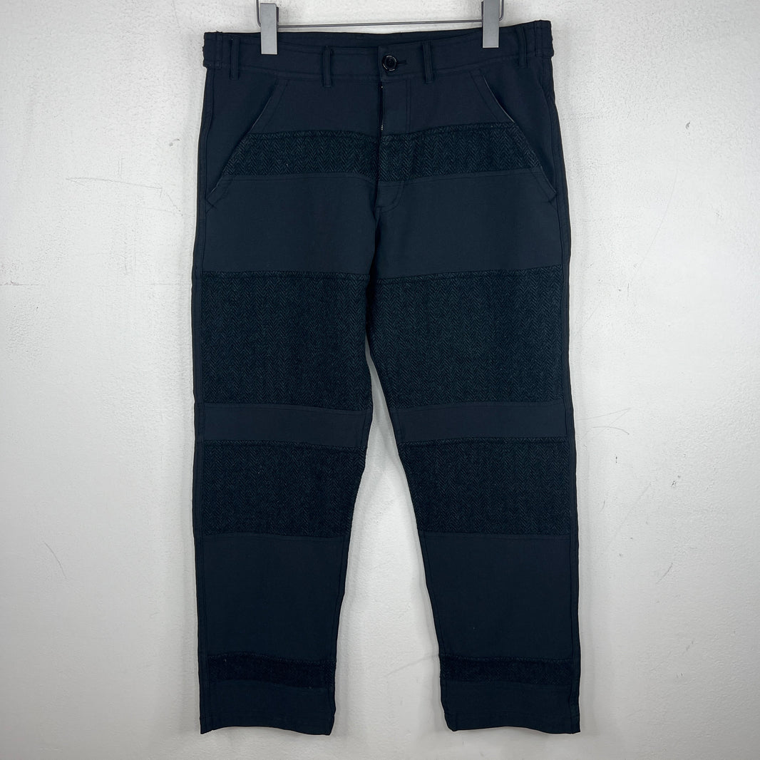 CDG Wool Patched Trousers
