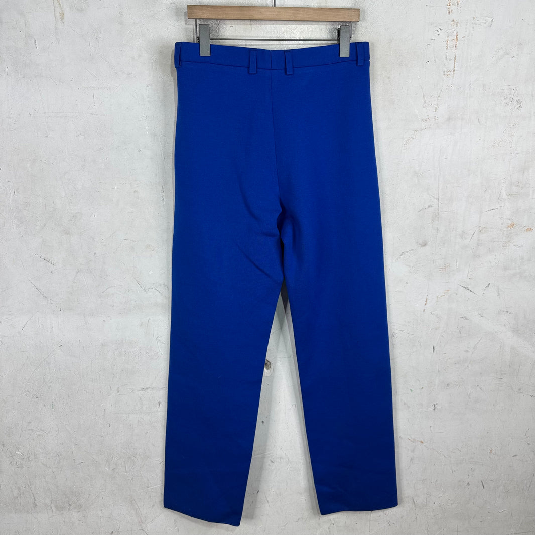 Balenciaga Blue Knitted Trouser
