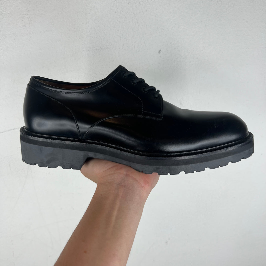 Dries Van Noten Black Leather Derby
