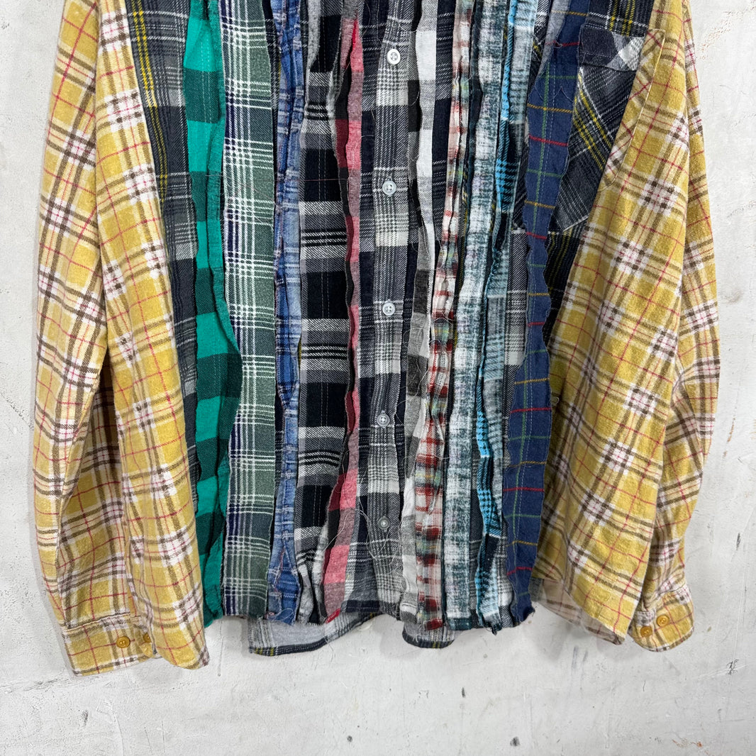Needles Rebuilt MultiPaneled Flannel
