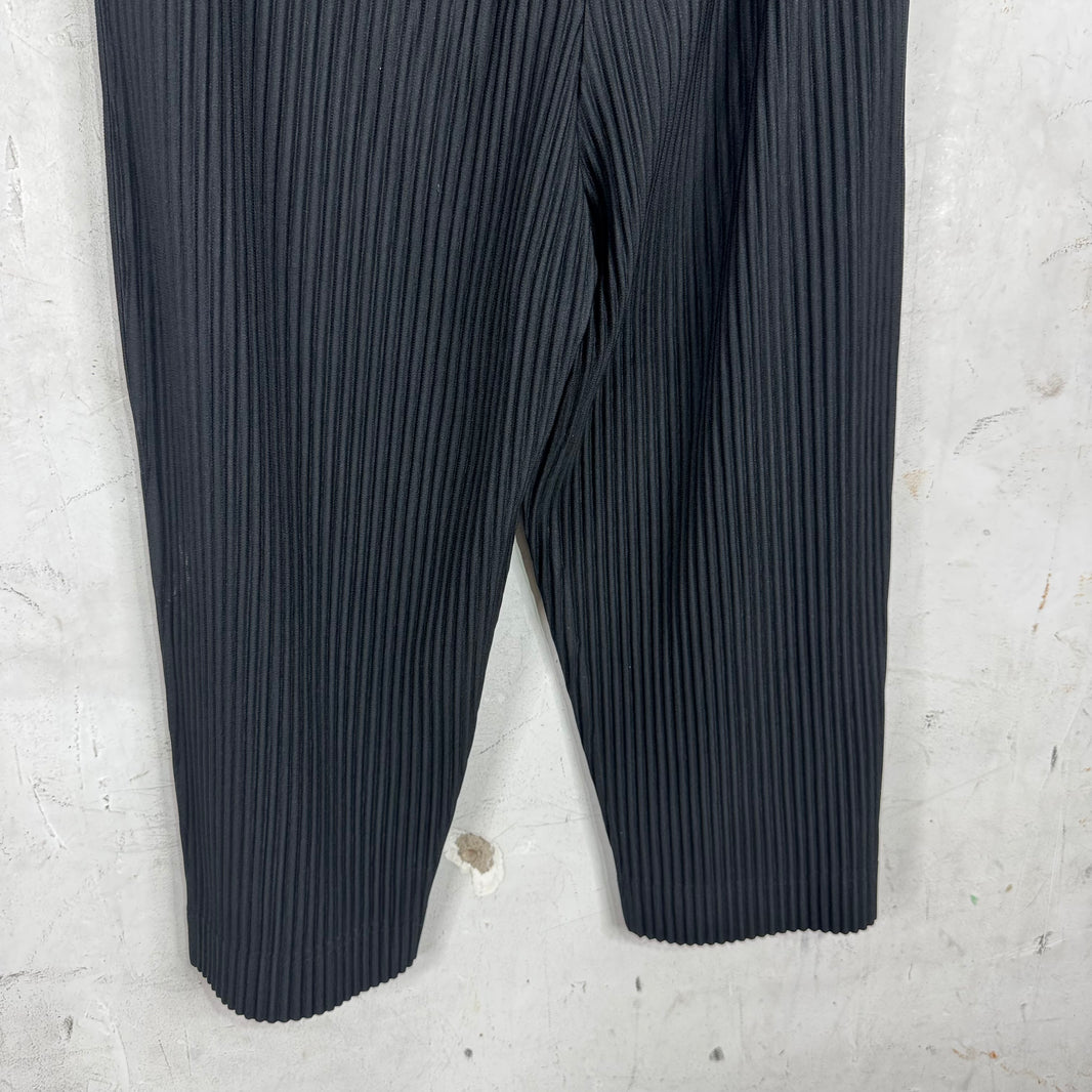 Issey Miyake Homme Plisse Black Capris