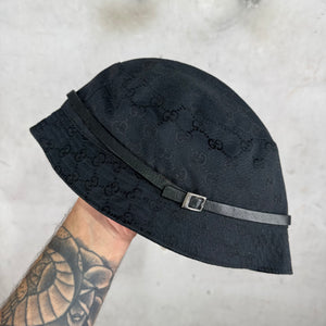 Gucci Tom Ford Buckle Monogram Bucket Hat