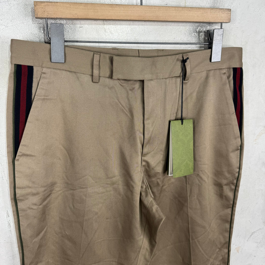 Gucci Striped Trousers