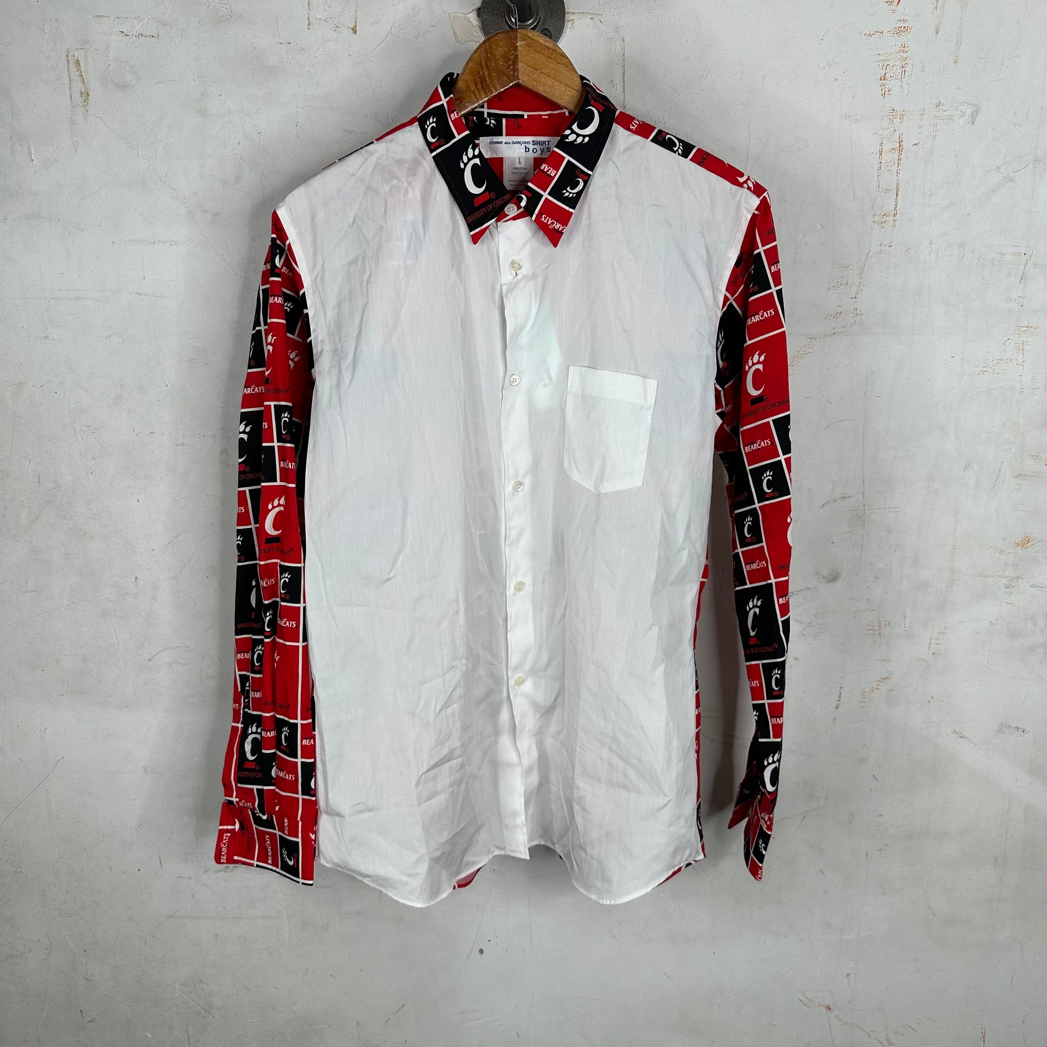 CDG Shirt x Bearcats Print Shirt