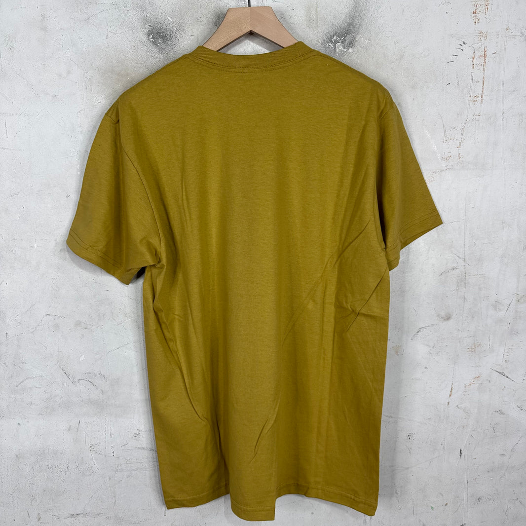 Supreme Yellow Morrisey Test Print Sample T-Shirt
