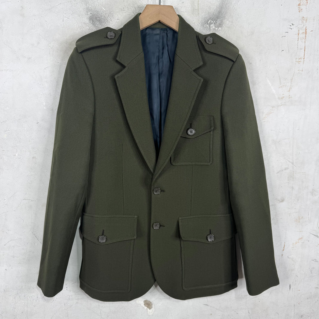 Balenciaga 2008 Military Style Blazer