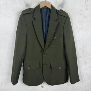 Balenciaga 2008 Military Style Blazer