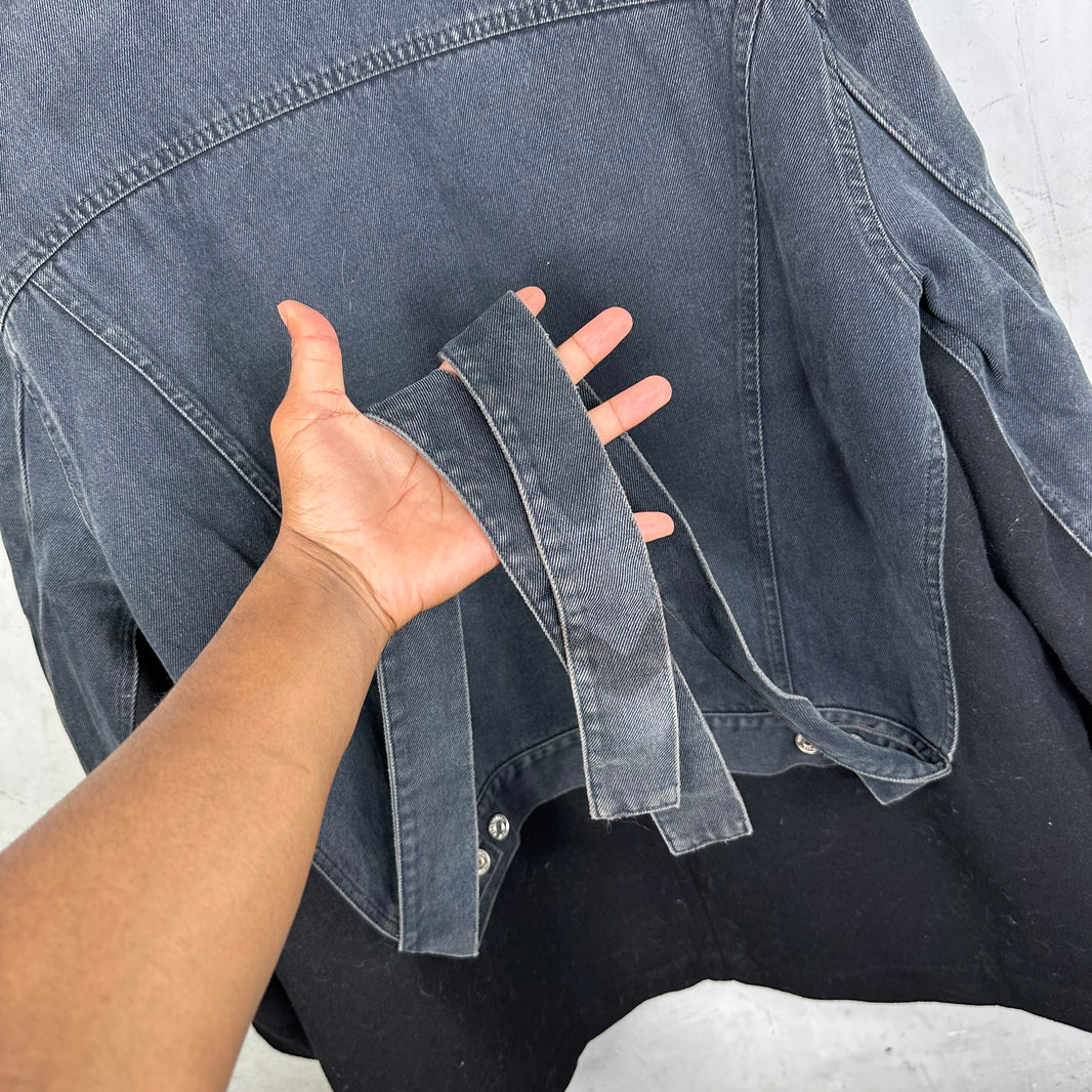 Balenciaga Sample Offshore Layered Coat