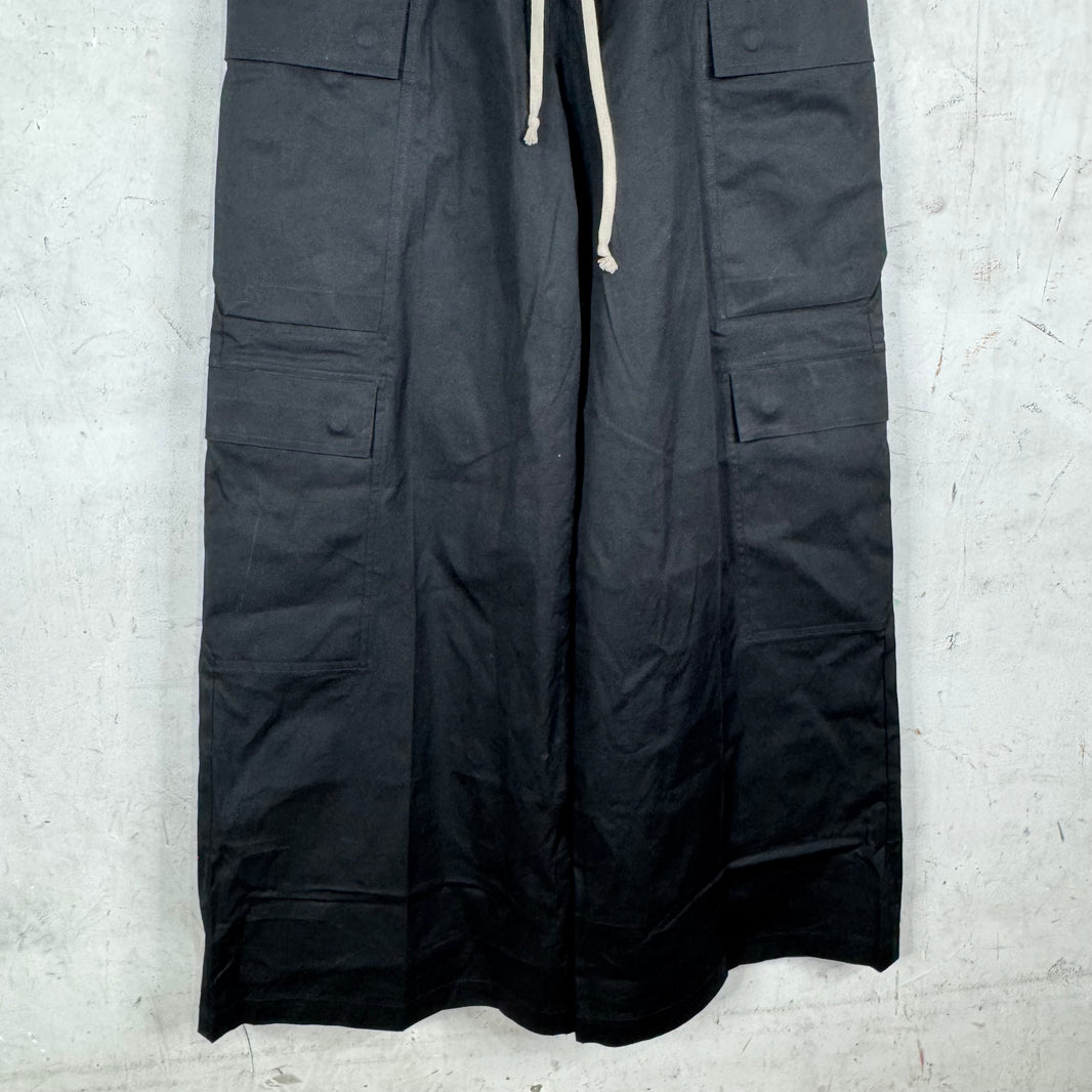 Rick Owens Cotton Black CargoBelas