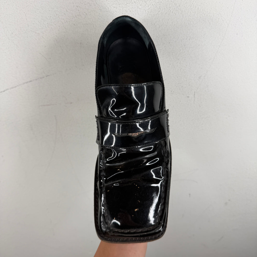Martine Rose Square Penny Loafers