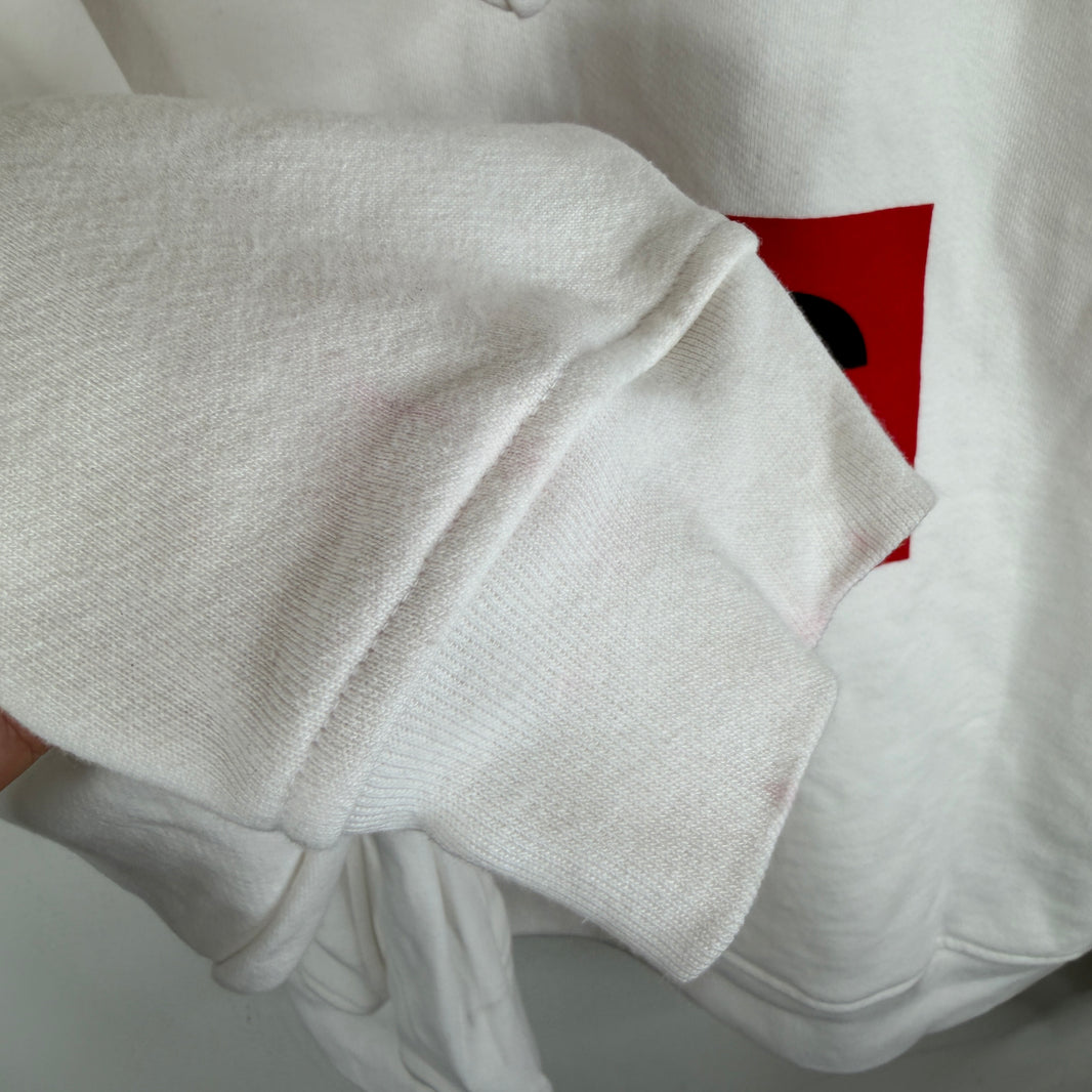 Playboi Carti White Box Logo Hoodie