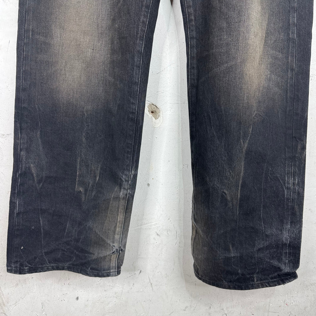 Supreme Black Selvedge Loose Fit Jeans