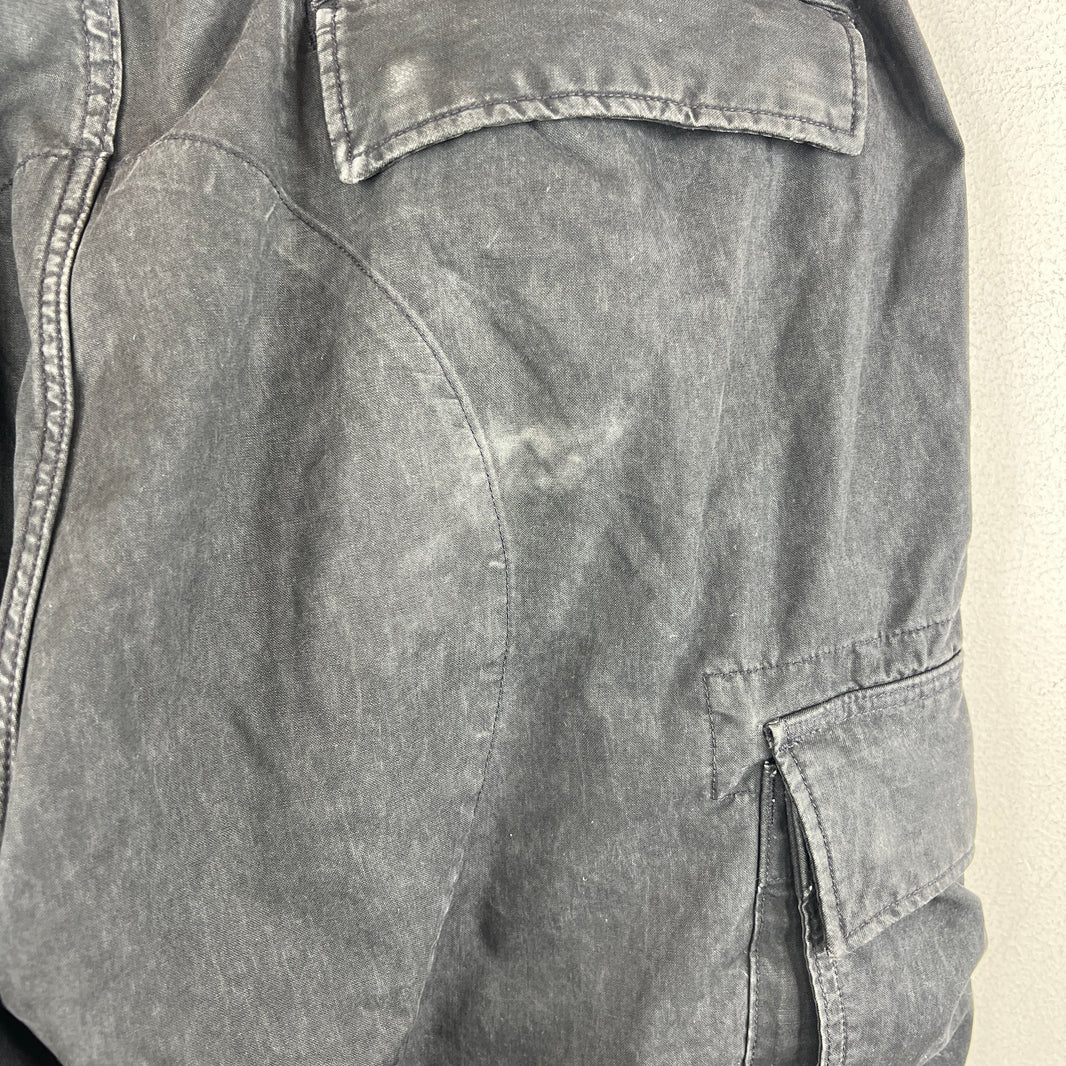 RRL Black Cargo Fatigue Pants