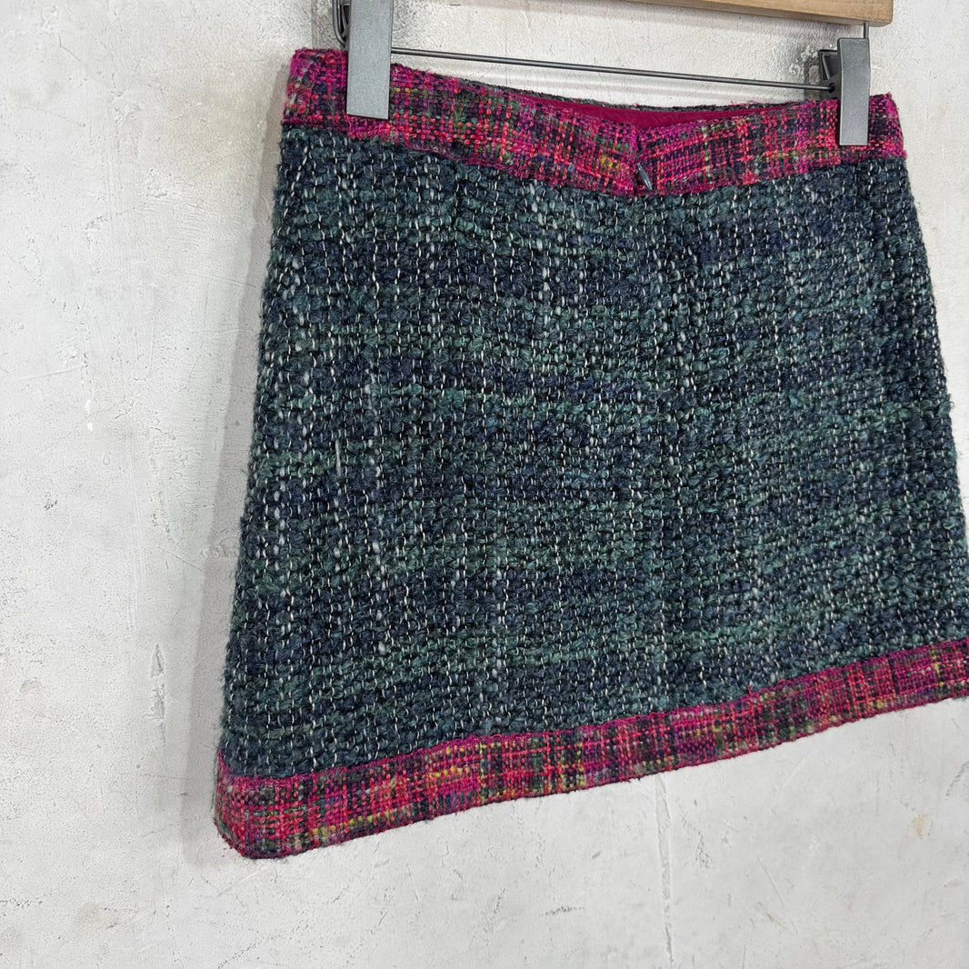 Chanel Sample Tweed Skirt