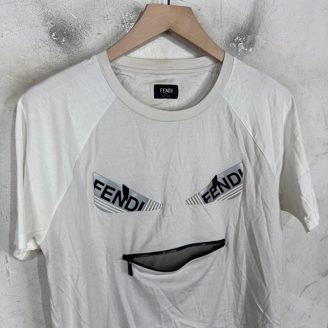 Fendi Zip Pouch 3M Monster T-Shirt