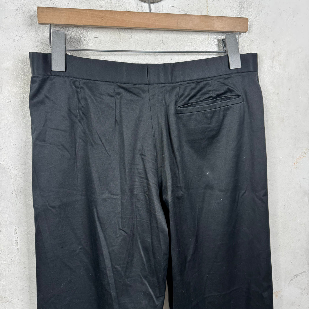 Dior Black Side Tightner Trousers