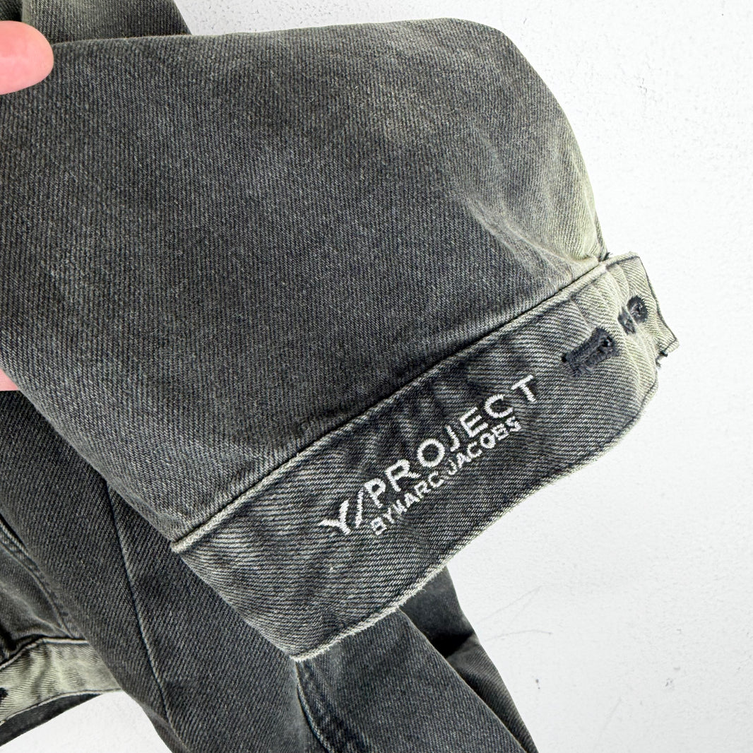Y/Project Heaven Black Denim Trucker Jacket