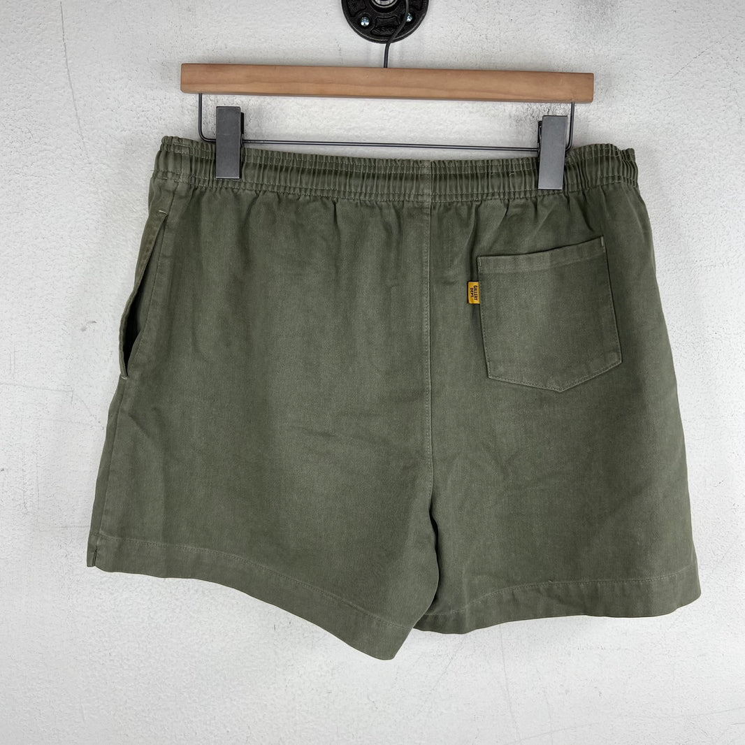 Gallery Dept Olive Logo Shorts