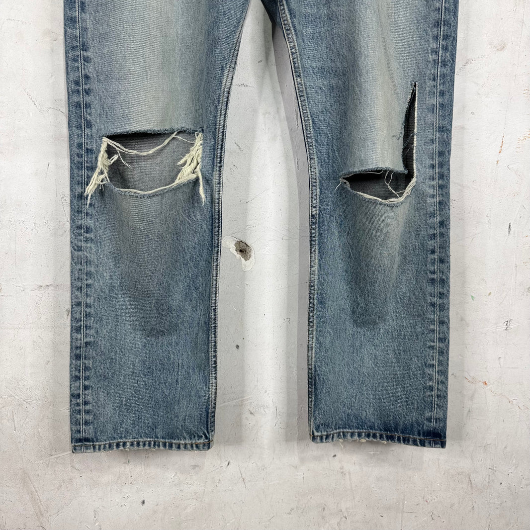 Balenciaga Straight Legged Skater Jeans