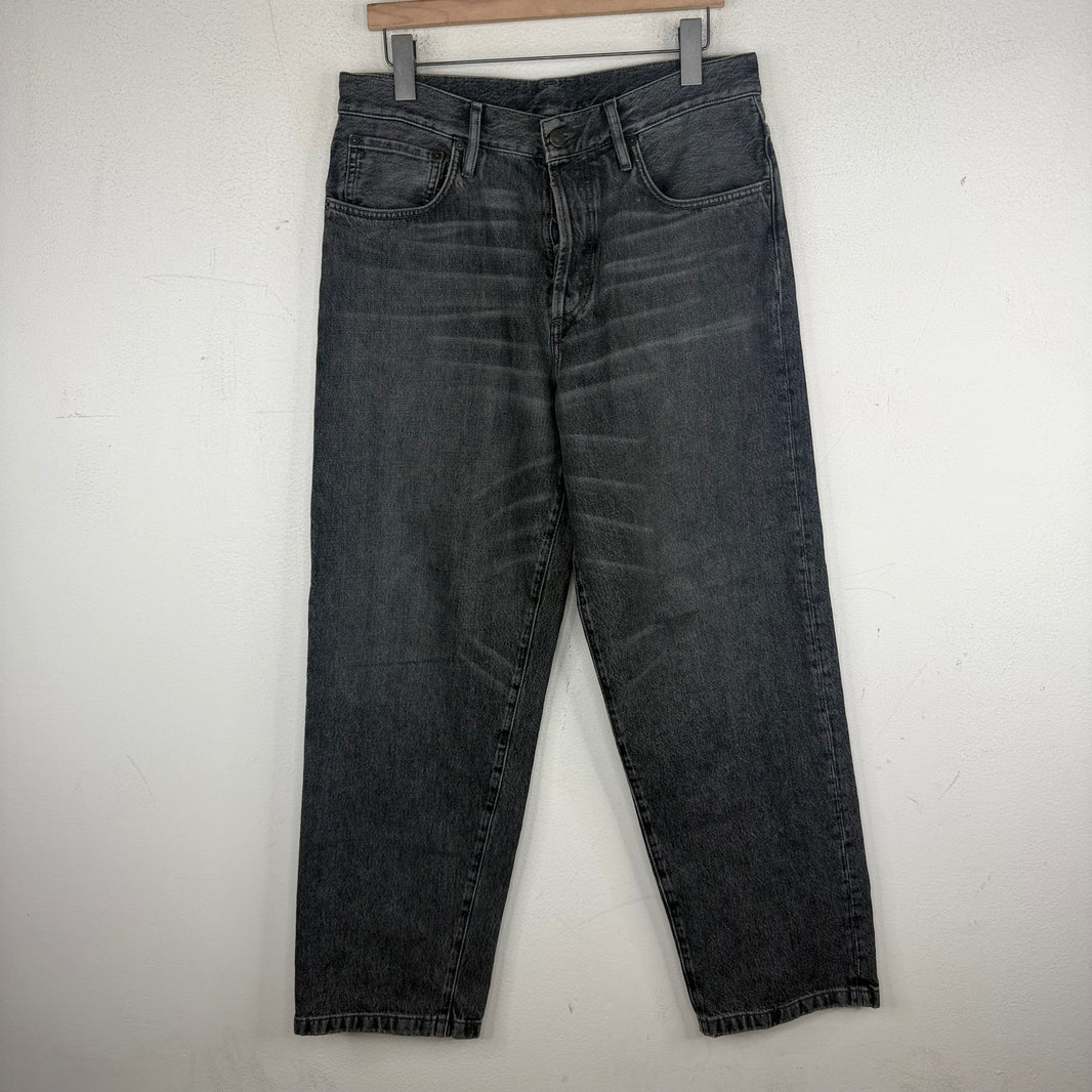 Acne Studios Ash Black 1991 Toj Jeans