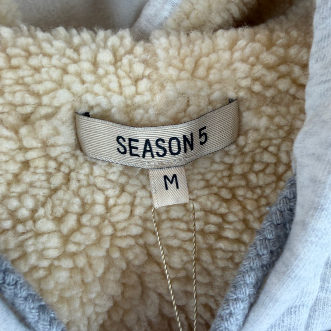 Yeezy Shearling Lined Padded Zip Hoodie