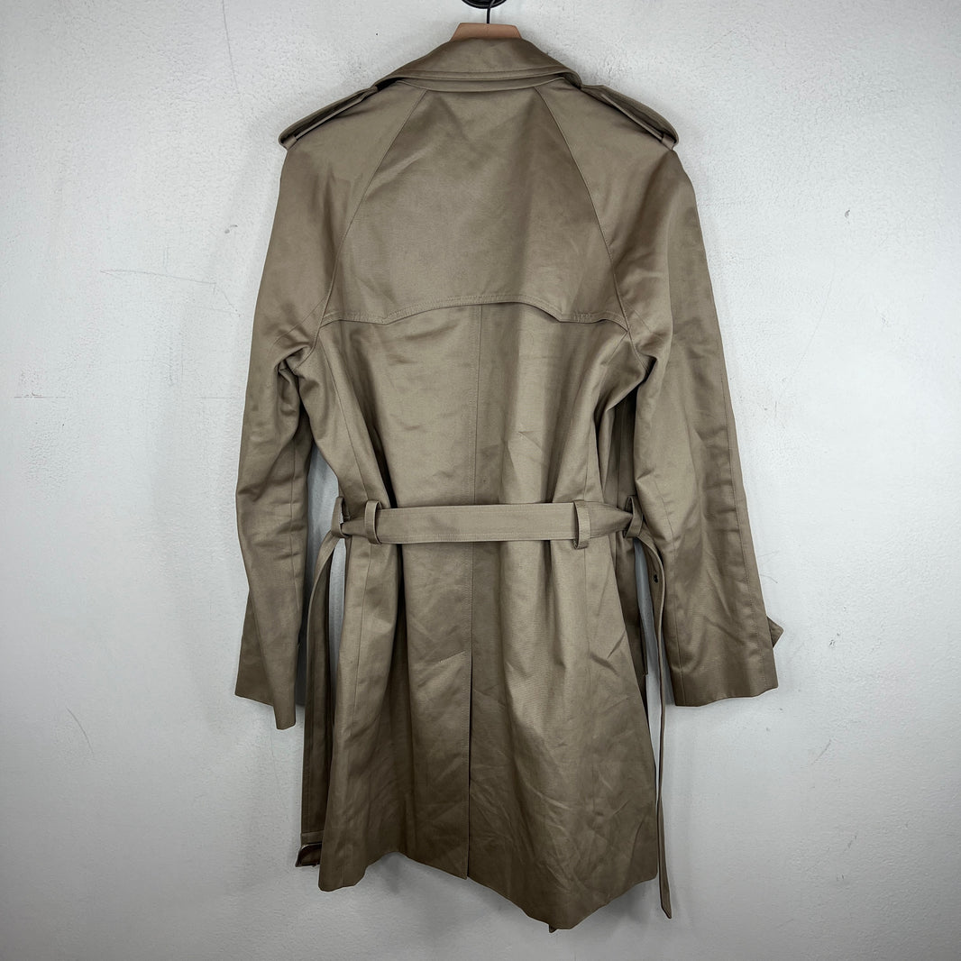 Saint Laurent Gray Trench Coat
