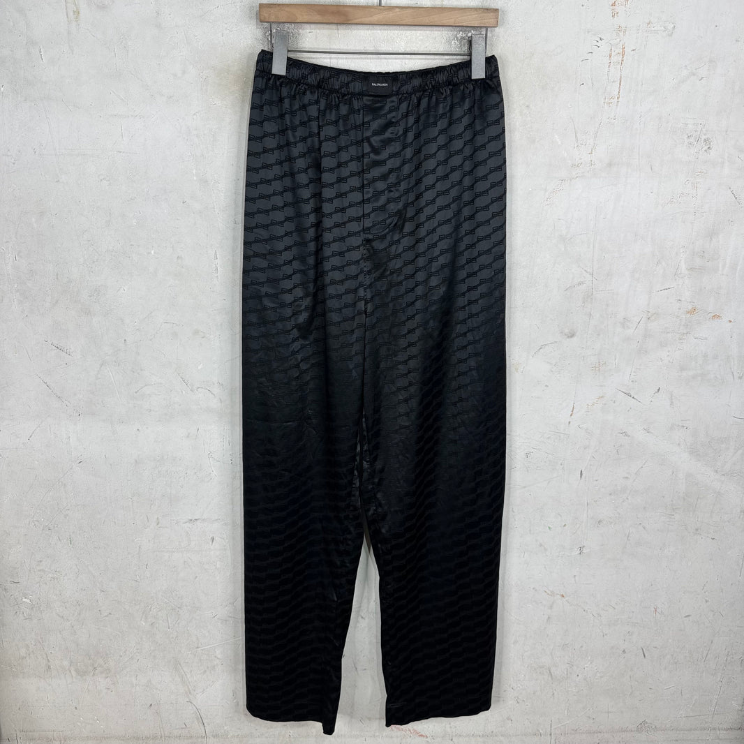Balenciaga Monogram BB Loungewear Pants