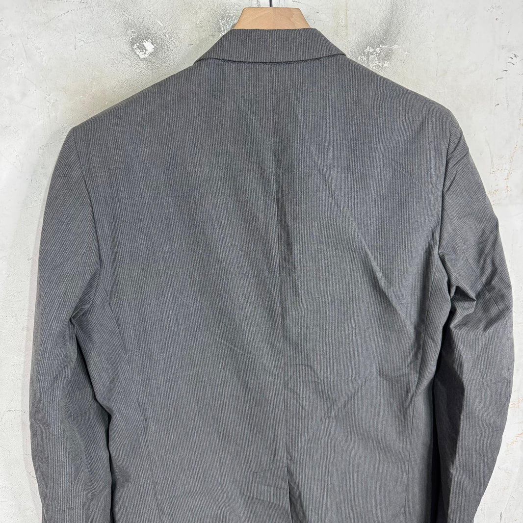 Margiela 2000's Grey Pinstripe Blazer