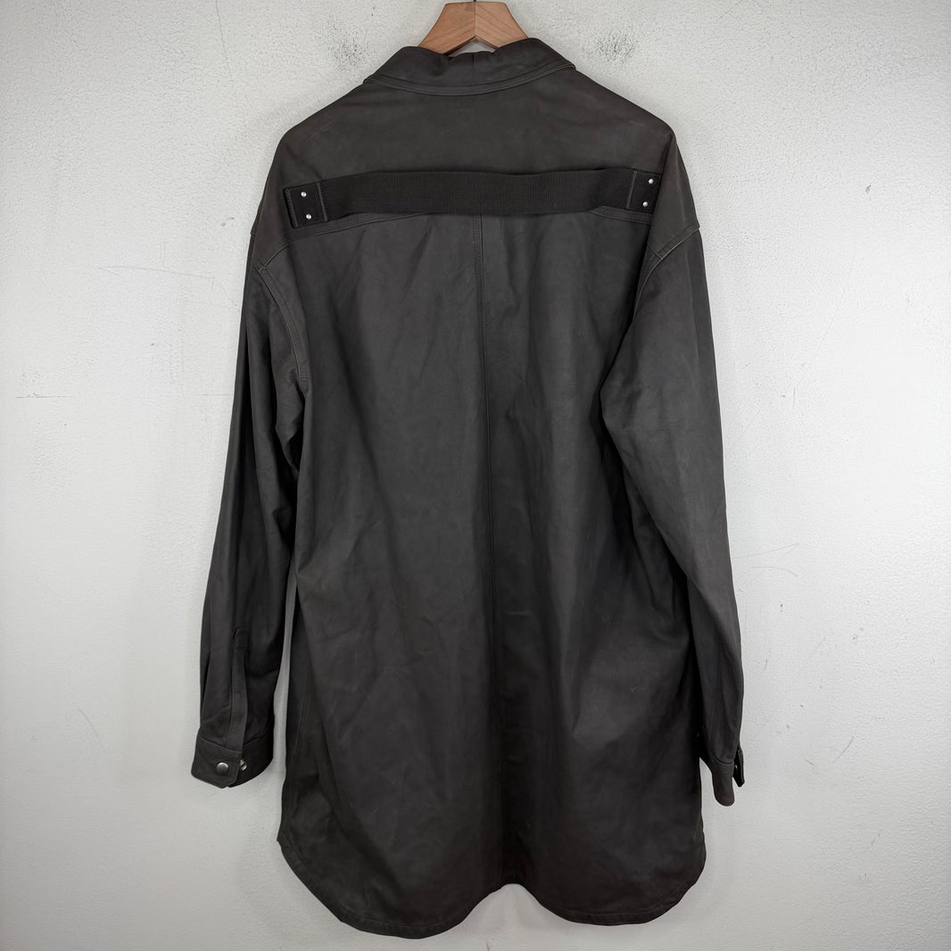 Rick Owens Western Leather Overshirt