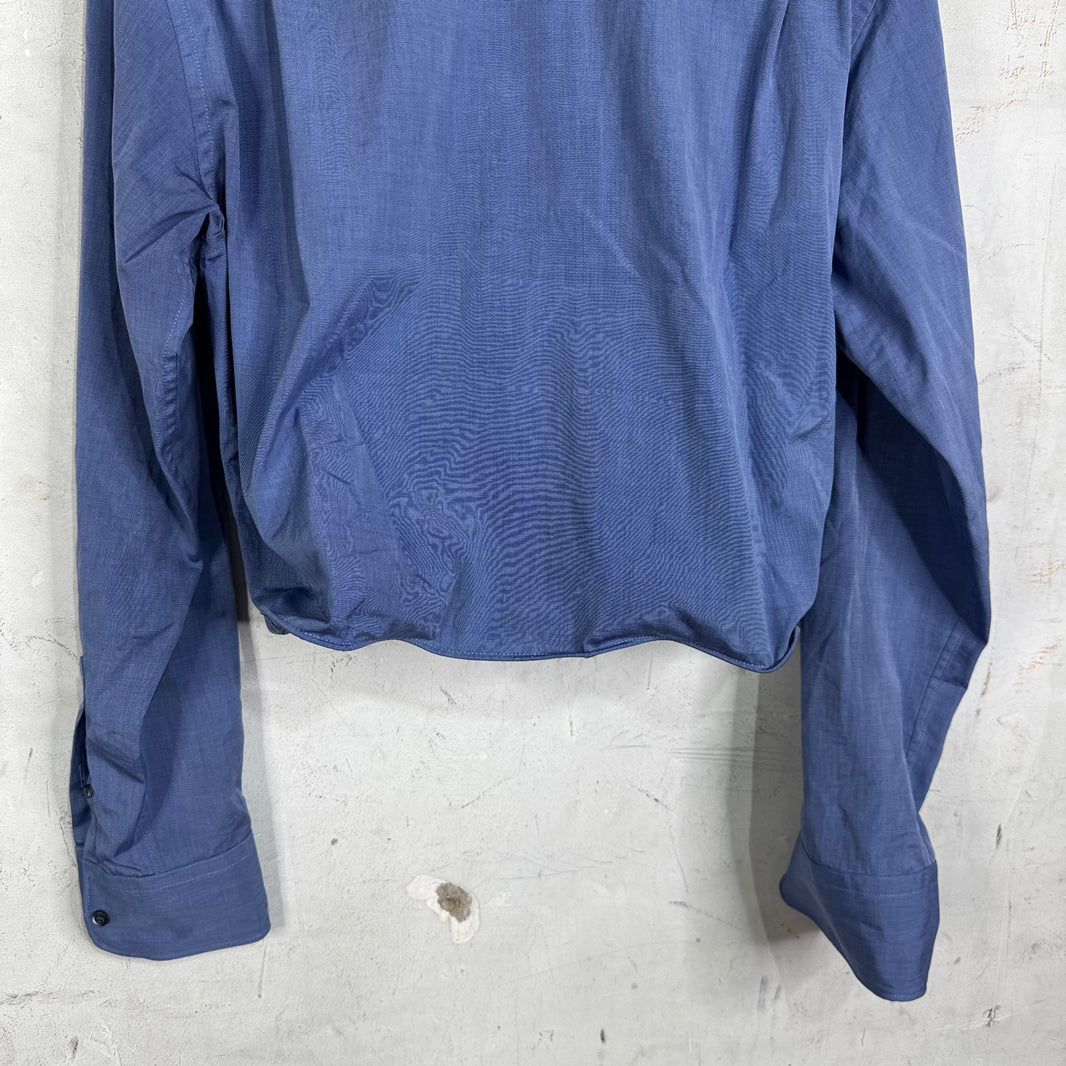 Prada Runway Blue Wired Shirt