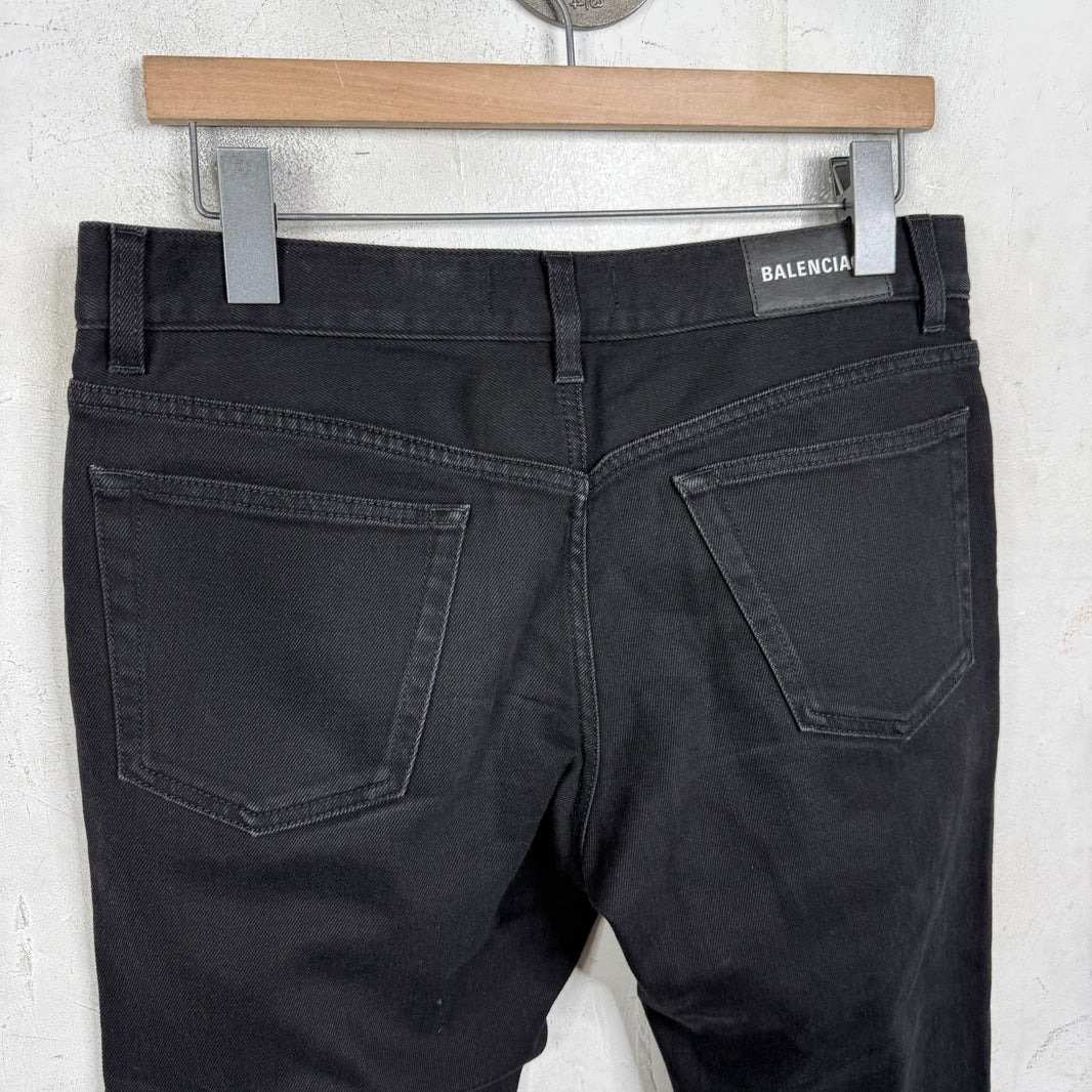 Balenciaga Black Skinny Jeans