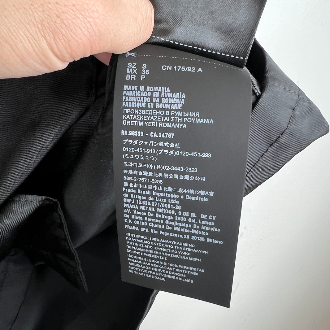 Prada Re-Nylon Button Up Shirt