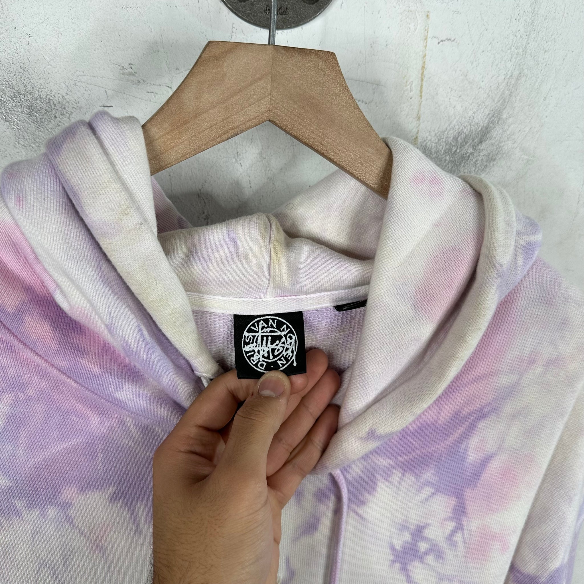 Stussy x Dries Van Noten Dyed Badge Hoodie