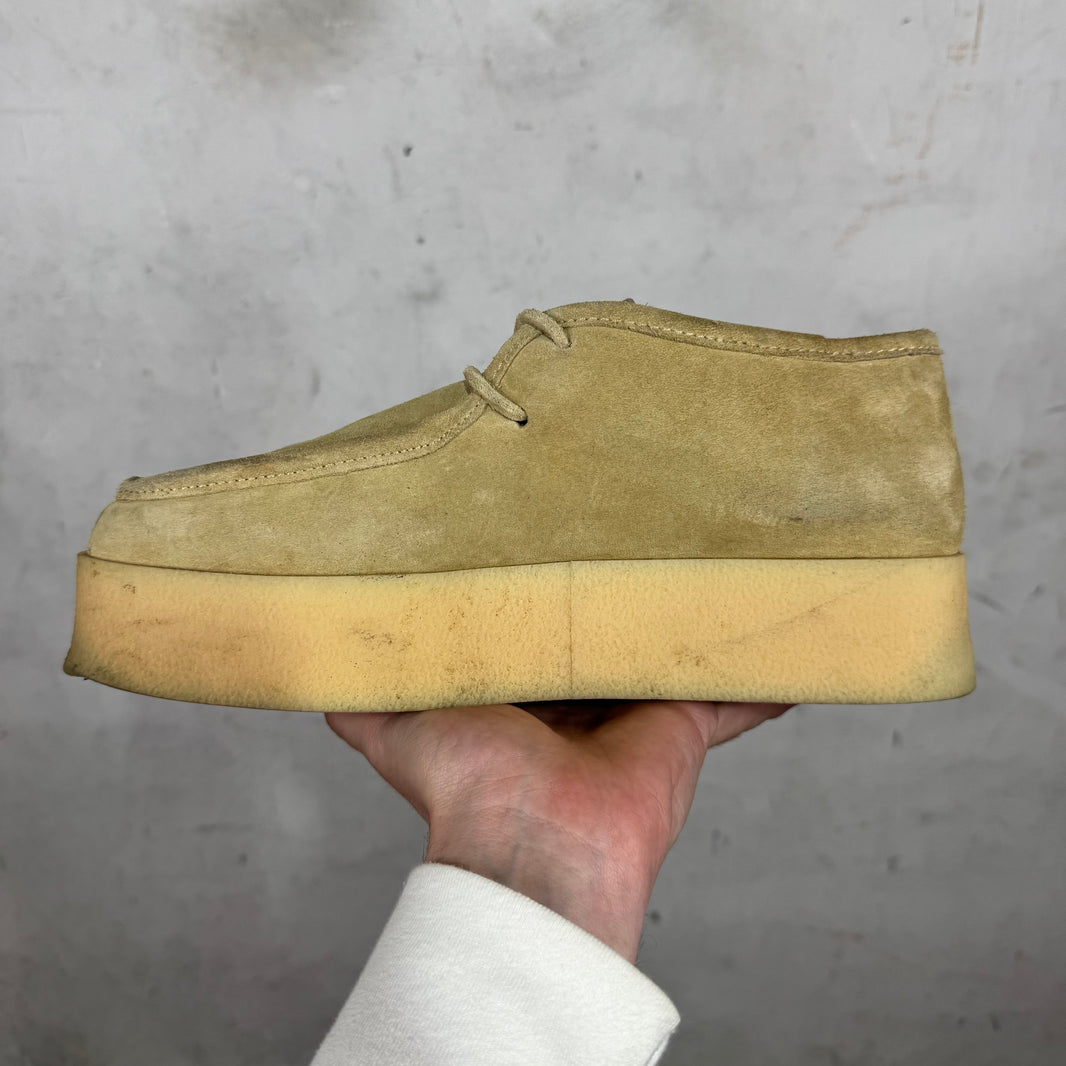 Loewe Suede Wedge Derbys