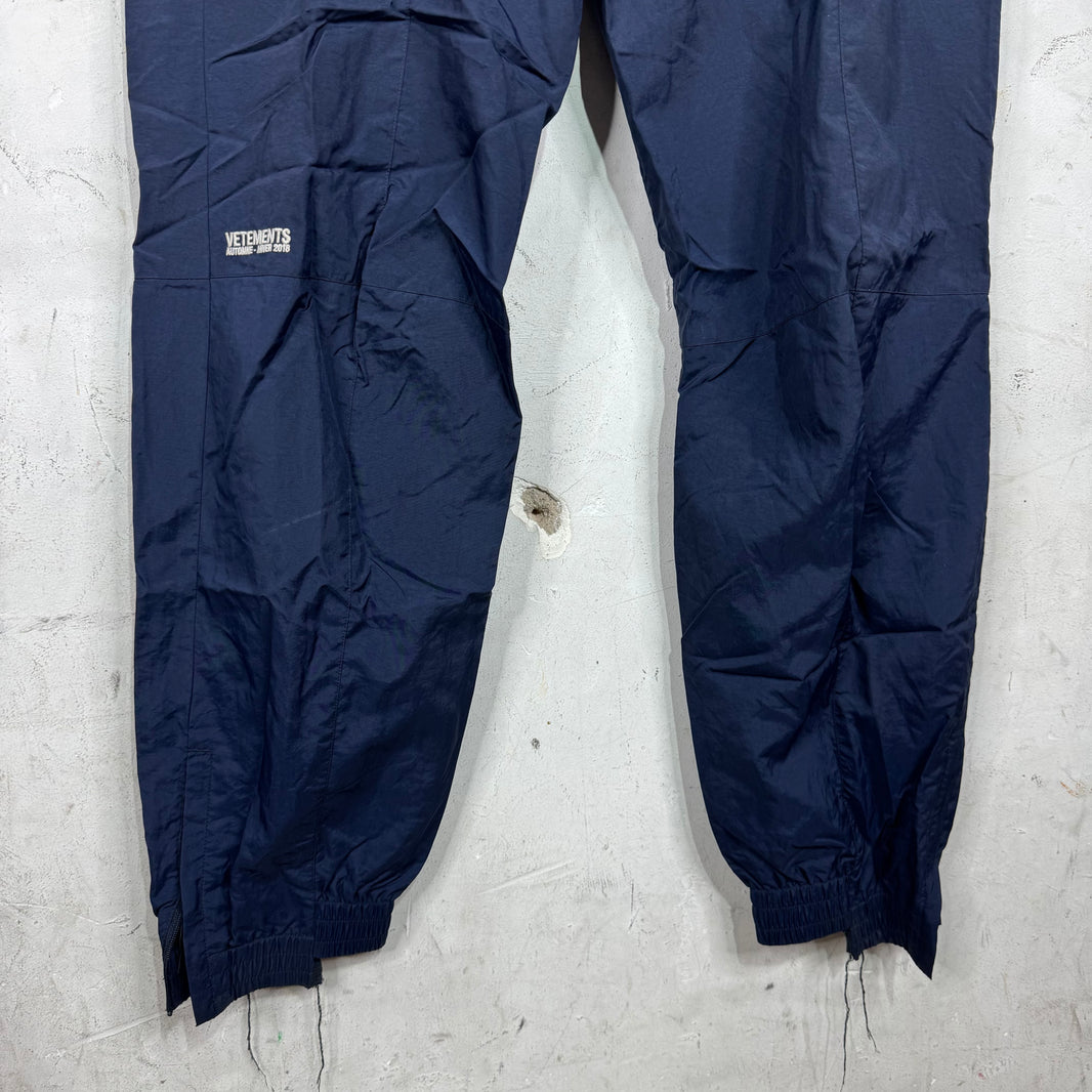 Vetements x Reebok Navy Track Pants