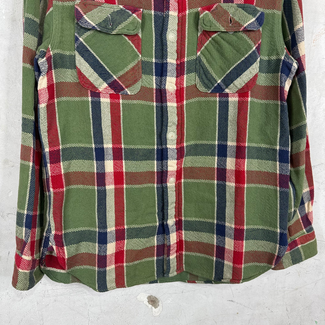 RRL Green/Red Plaid Flannel