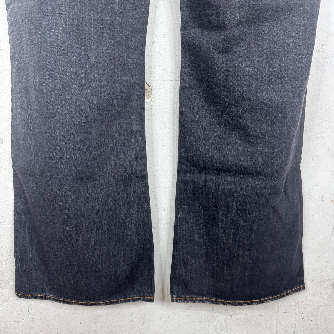 Acne Studios Trafalgar Charcoal Flared Jeans