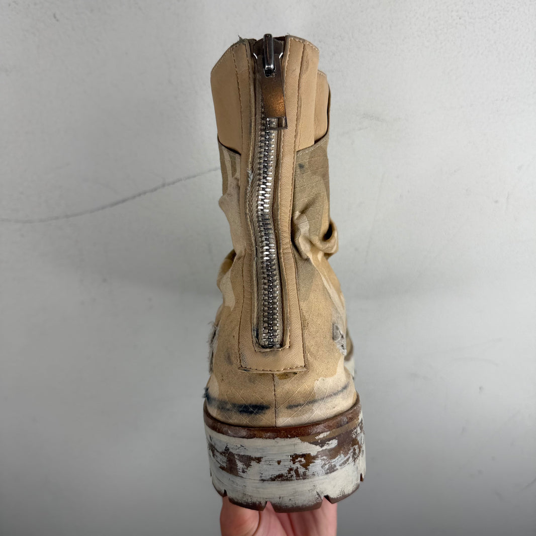 424 Camo Distressed Marathon Boots
