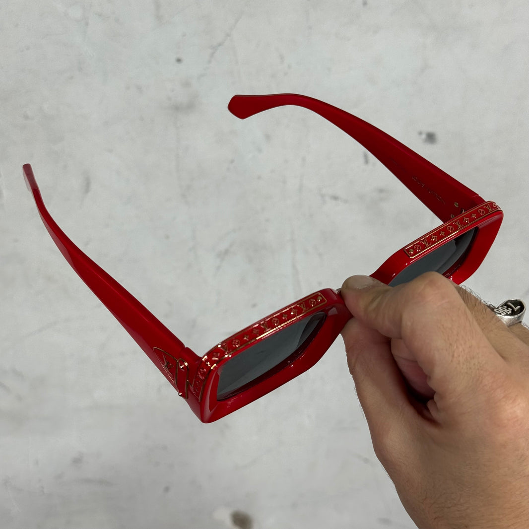 Louis Vuitton Red Zillionaire Sunglasses