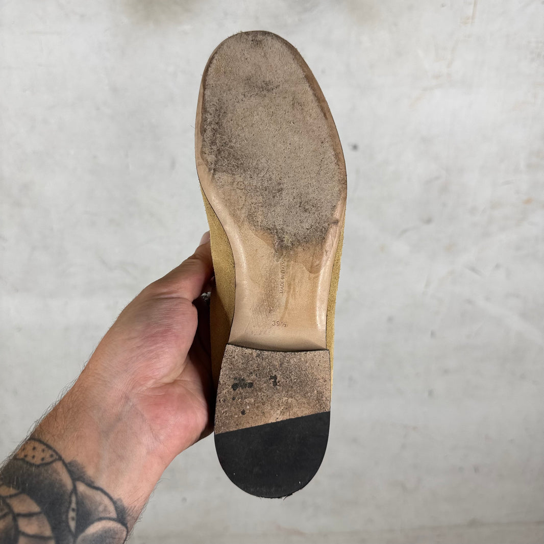 The Row Beige Foldable Mules