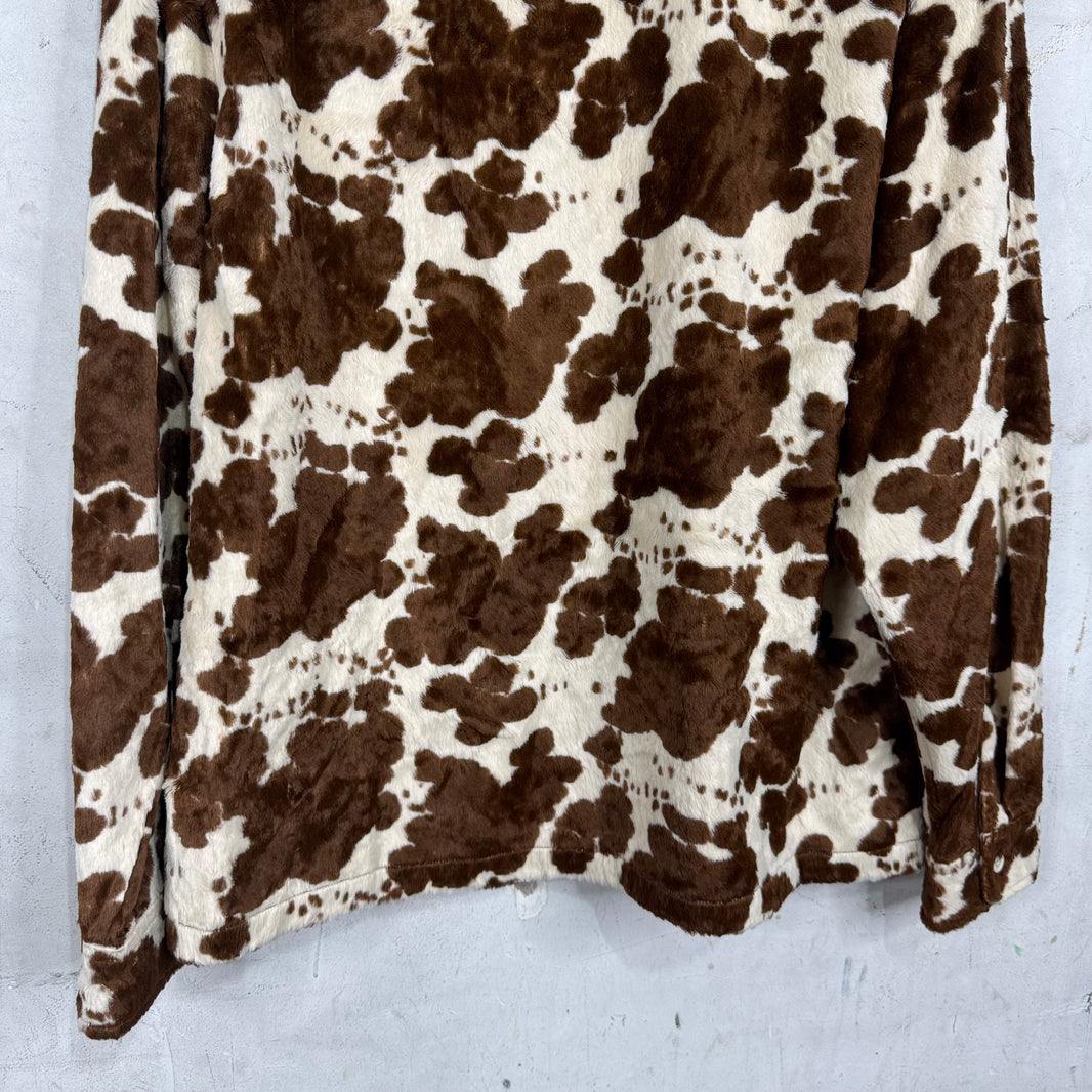 Supreme Faux Cow Print Overshirt