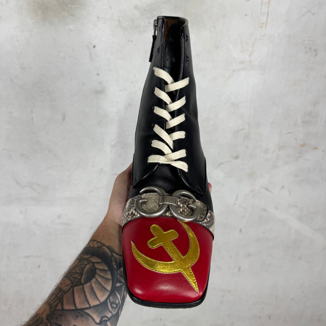 Gucci Runway USSR Cirano Boots
