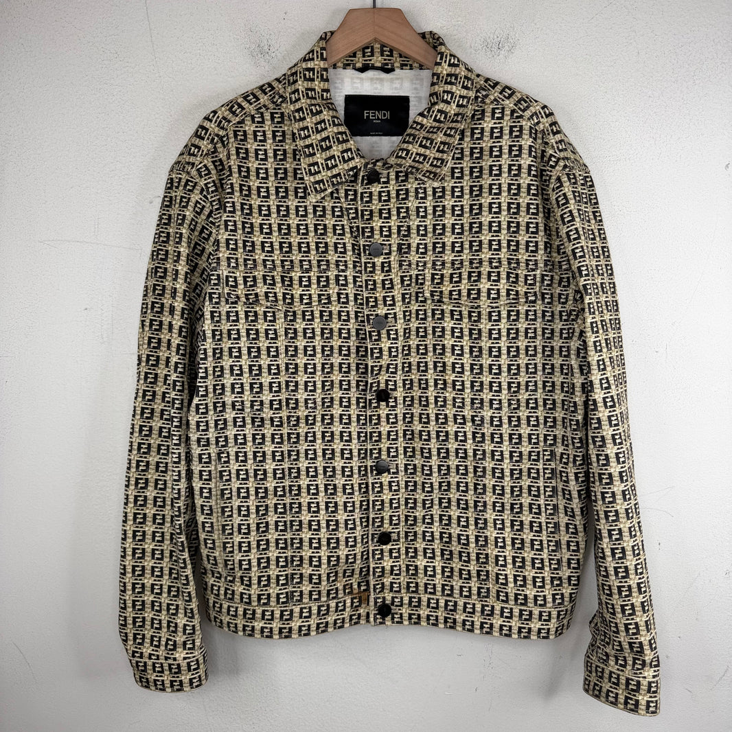 Fendi Monogram Trucker Jacket