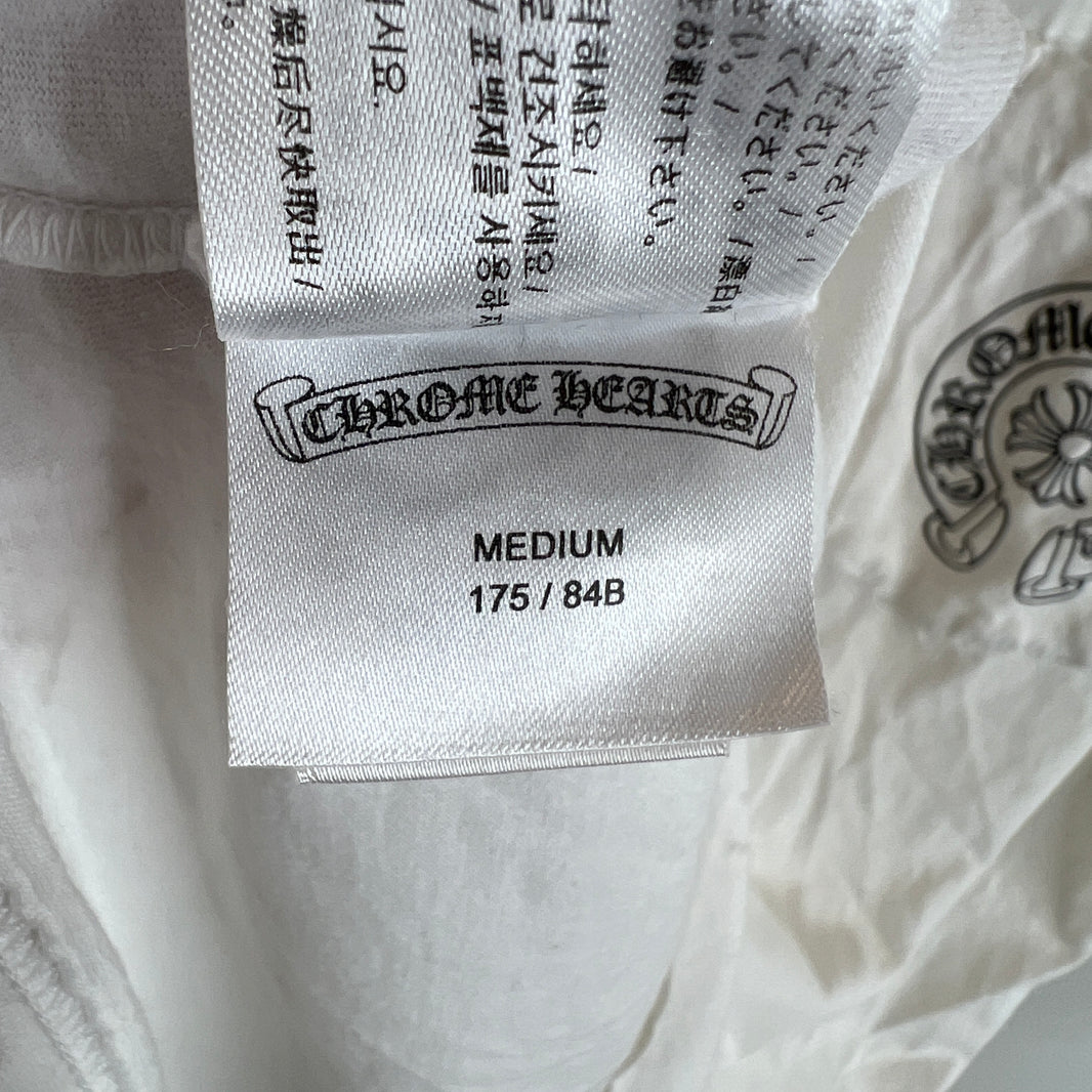 Chrome Hearts White Horseshoe T-Shirt