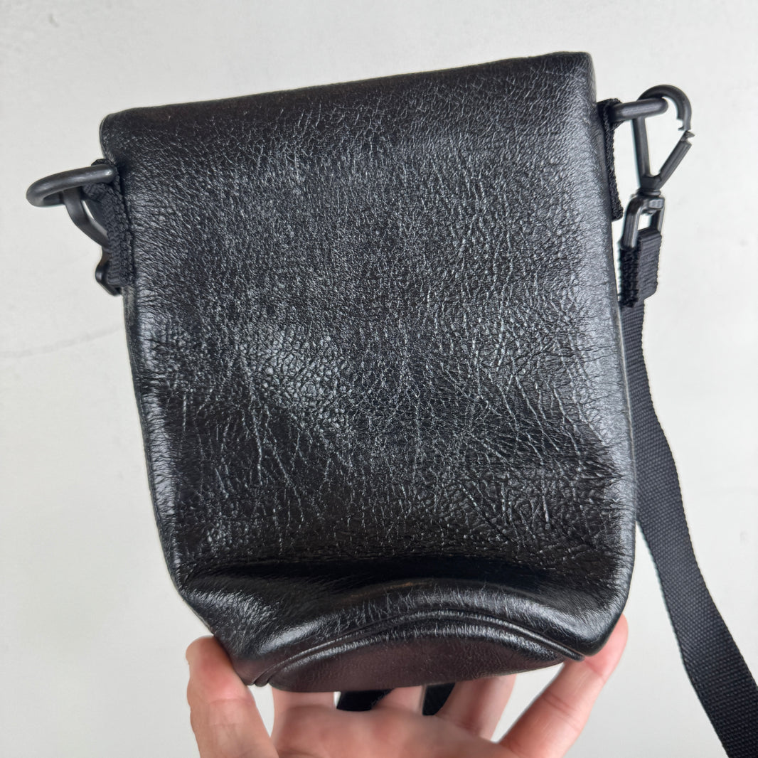 Balenciaga Round Leather Side Bag