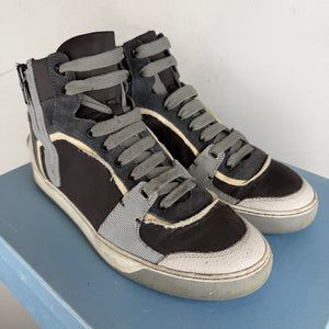 Lanvin Zipper High Top Sneaker